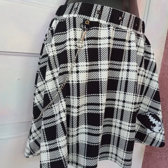 ❣️Rage Mosh 'Fit! Custom outfit w reversible skirt! Classic horror! PRICE FIRM! - Picture 5 of 8